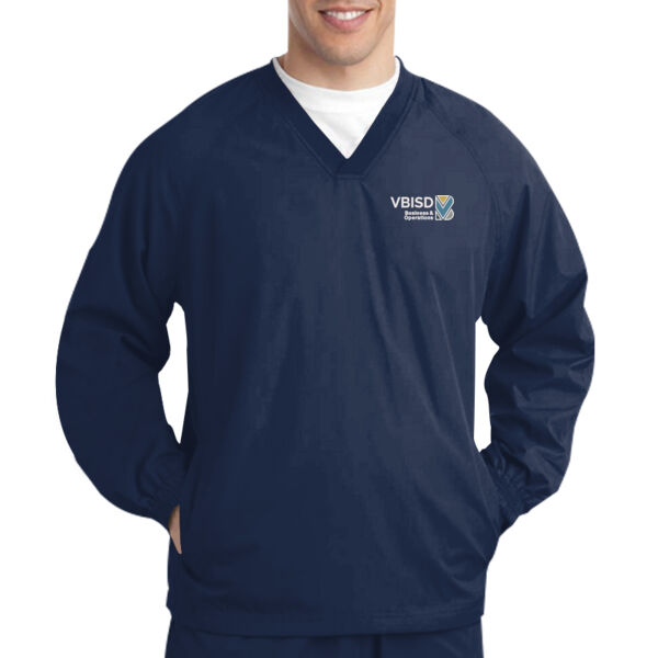 Sport-Tek® V-Neck Raglan Wind Shirt Thumbnail