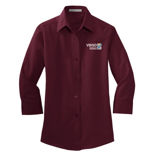 Port Authority® Women's 3/4-Sleeve Easy Care Shirt Thumbnail