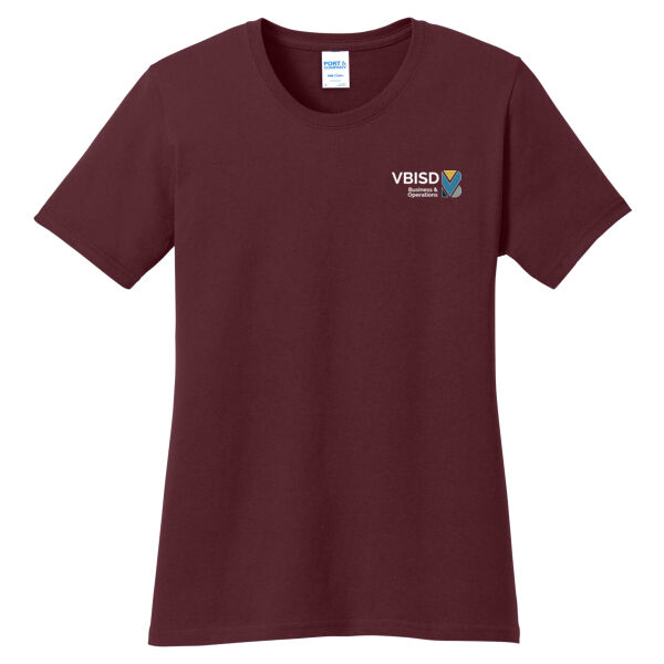 Port & Co® Women's Core Cotton Tee Thumbnail