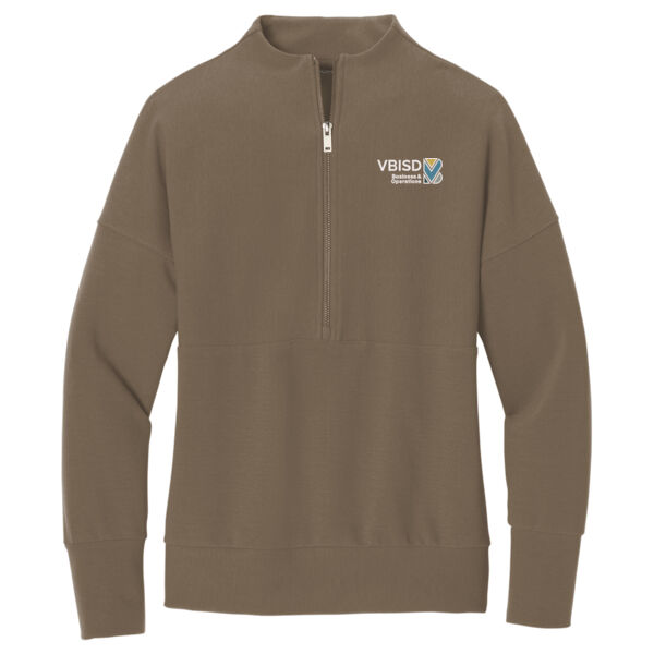 Mercer+Mettle® Women’s Linear Texture 1/4-Zip Thumbnail