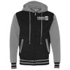 Unisex Heavyweight Varsity Full-Zip Hooded Sweatshirt Thumbnail