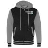 Unisex Heavyweight Varsity Full-Zip Hooded Sweatshirt Thumbnail