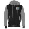 Unisex Heavyweight Varsity Full-Zip Hooded Sweatshirt Thumbnail