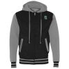 Unisex Heavyweight Varsity Full-Zip Hooded Sweatshirt Thumbnail