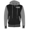 Unisex Heavyweight Varsity Full-Zip Hooded Sweatshirt Thumbnail