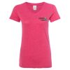 Women’s Glitter V-Neck T-Shirt Thumbnail