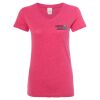 Women’s Glitter V-Neck T-Shirt Thumbnail
