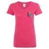 Women’s Glitter V-Neck T-Shirt Thumbnail