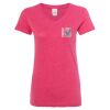 Women’s Glitter V-Neck T-Shirt Thumbnail