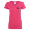 Women’s Glitter V-Neck T-Shirt Thumbnail
